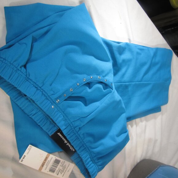 Alfred dunner turquoise pants size 12P - Picture 3 of 5